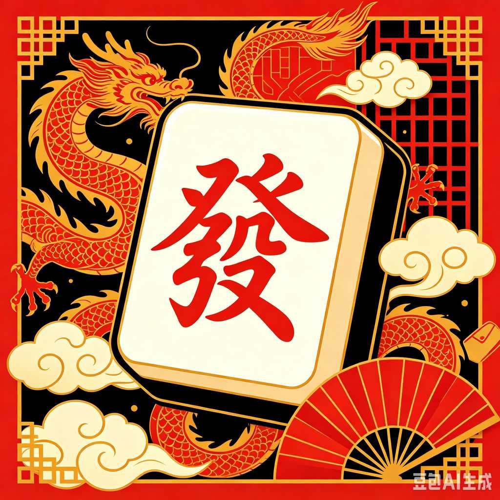 logo printed mahjong gift box