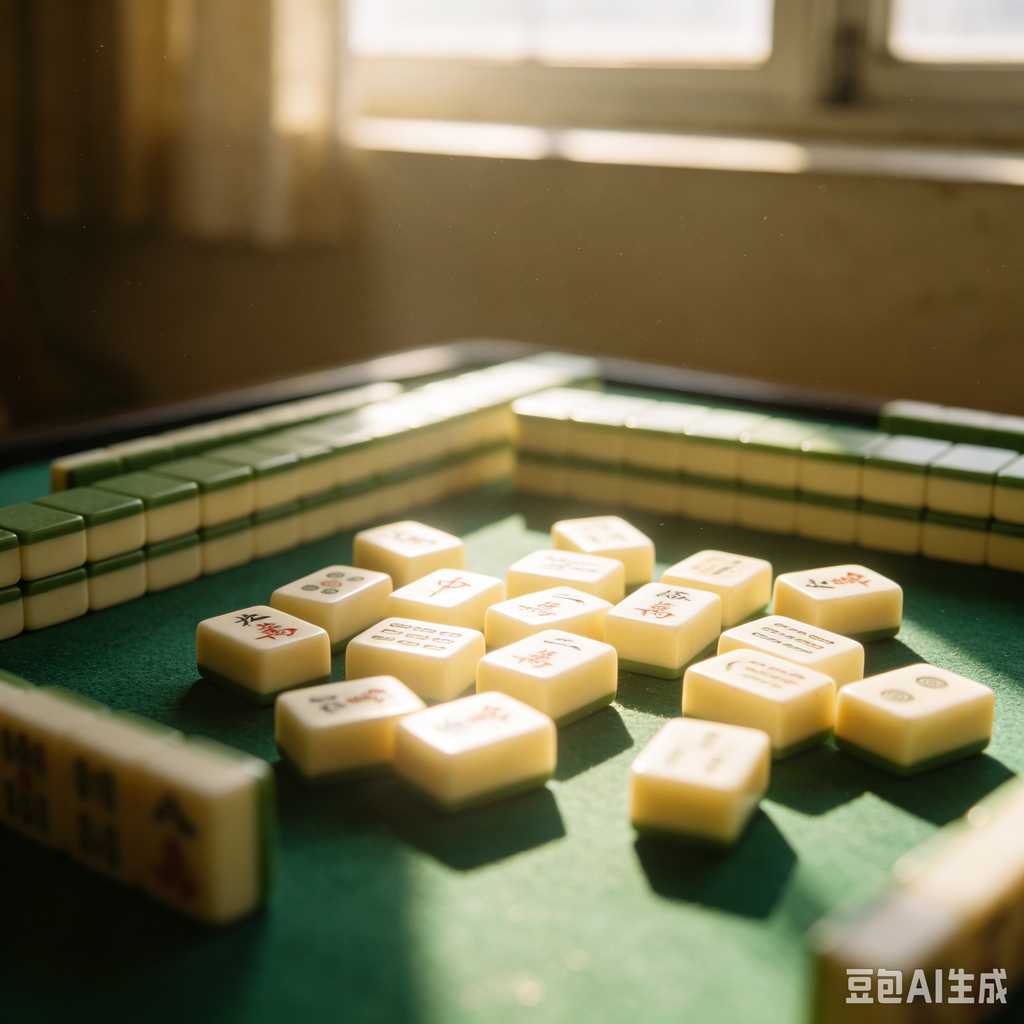 asian classic board game mahjong