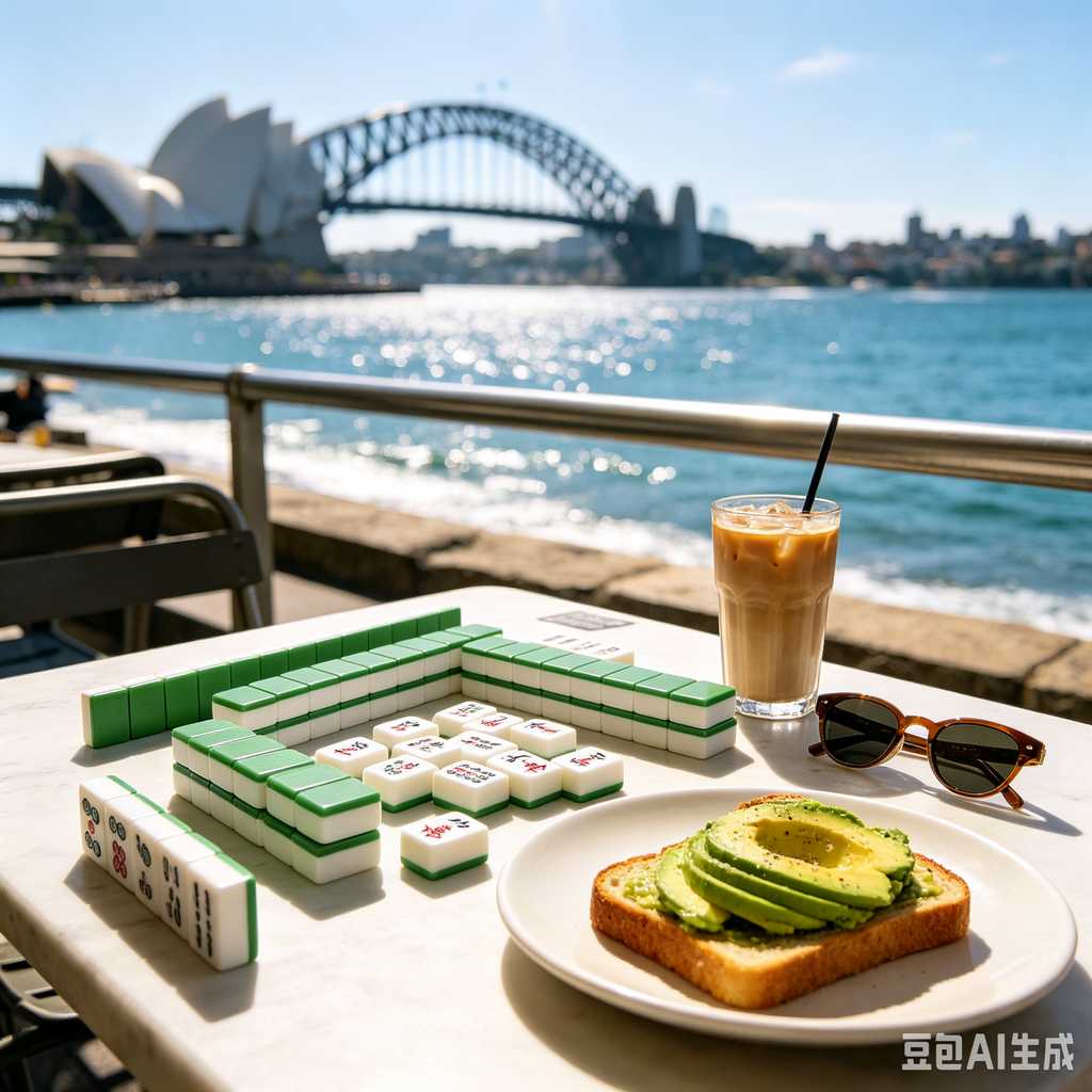 modern color mahjong tiles